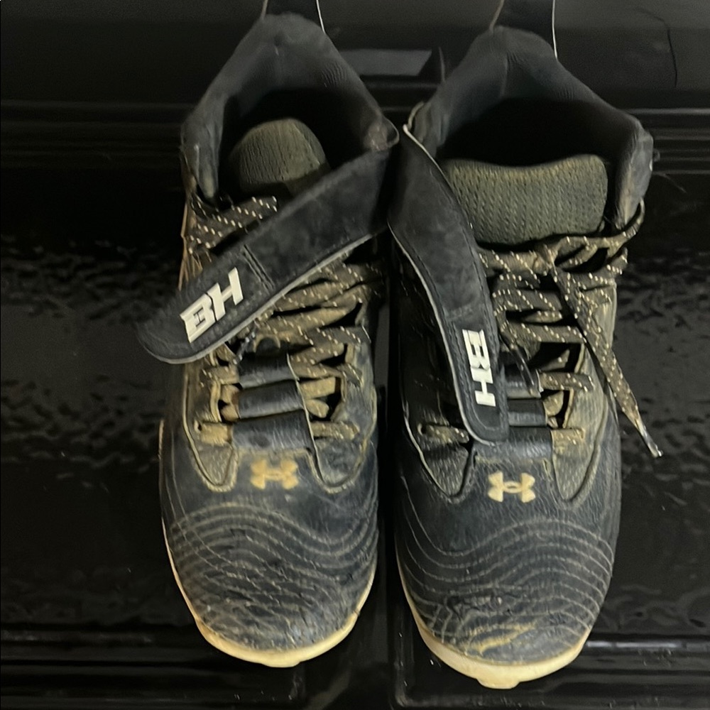 Under Armour Black and Tan Brice Harper Cleats